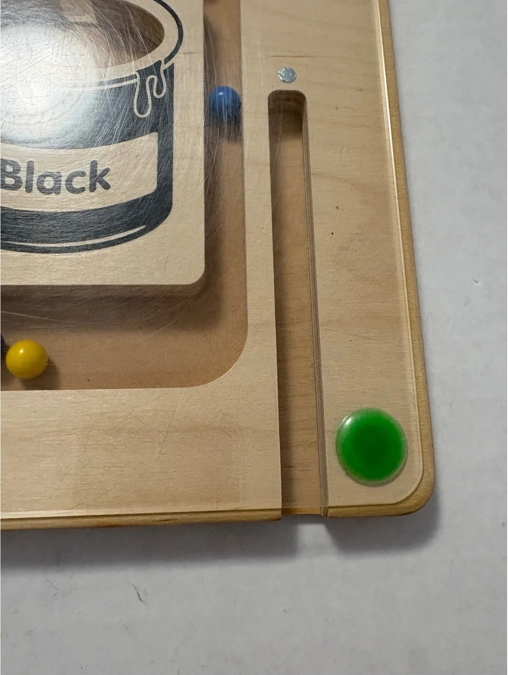 Magnetic color maze- no magnetic pen